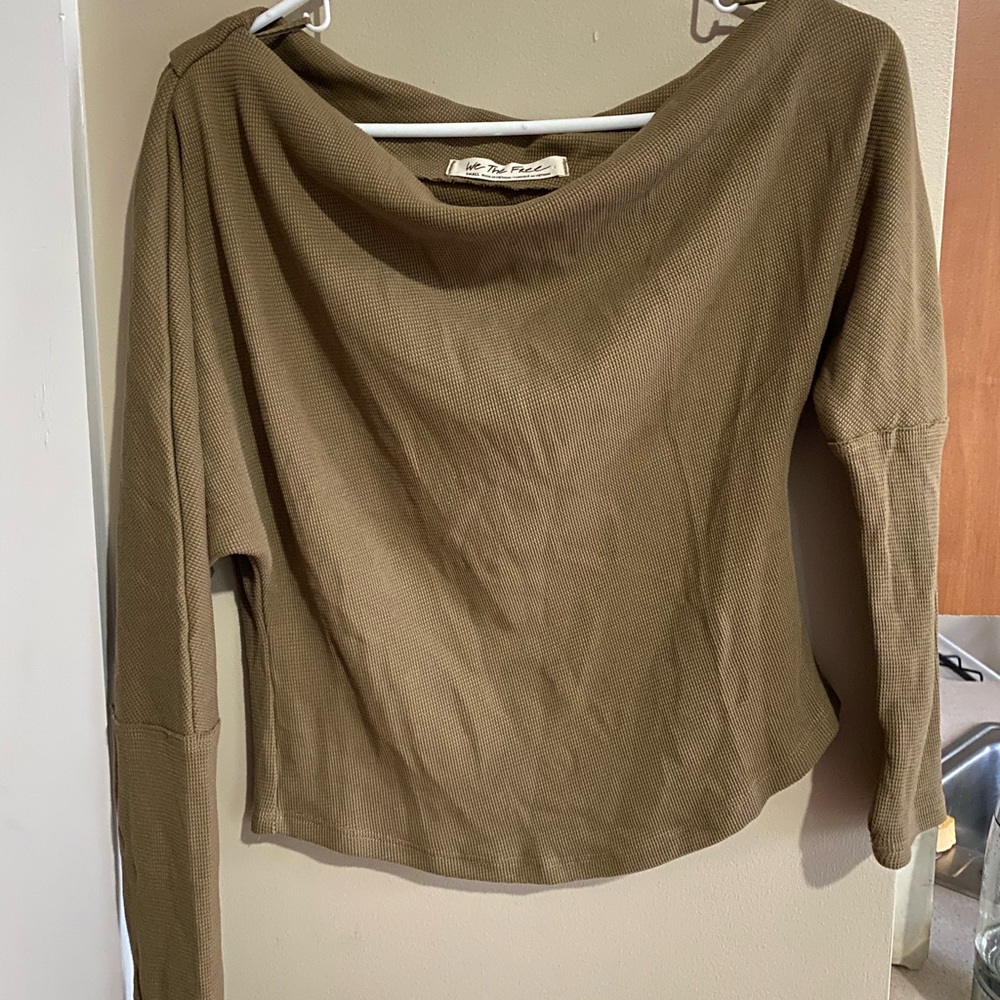 We The Free cowl neck shirt